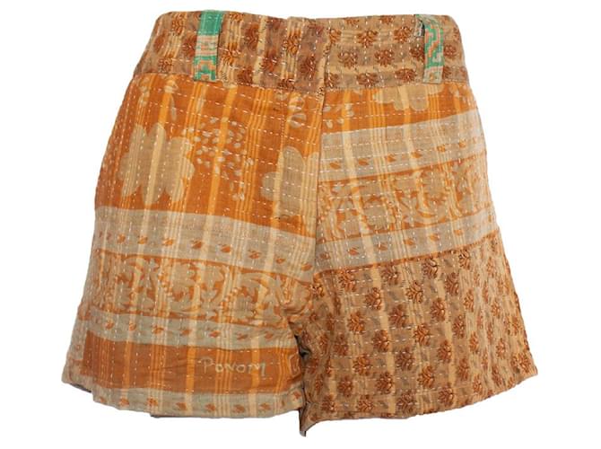 Autre Marque soy jai, pantalones cortos con estampado floral Multicolor Algodón  ref.1003883