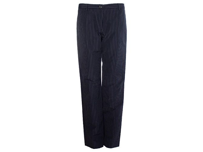 Dries van Noten, Pantaloni a righe Blu