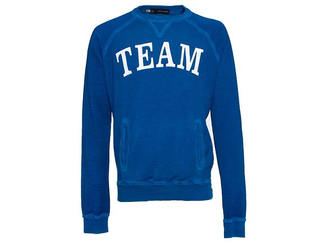 Dsquared2, Suéter azul com texto. 