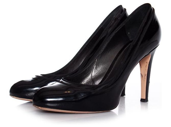 Giuseppe Zanotti, Patent leather pumps. Black