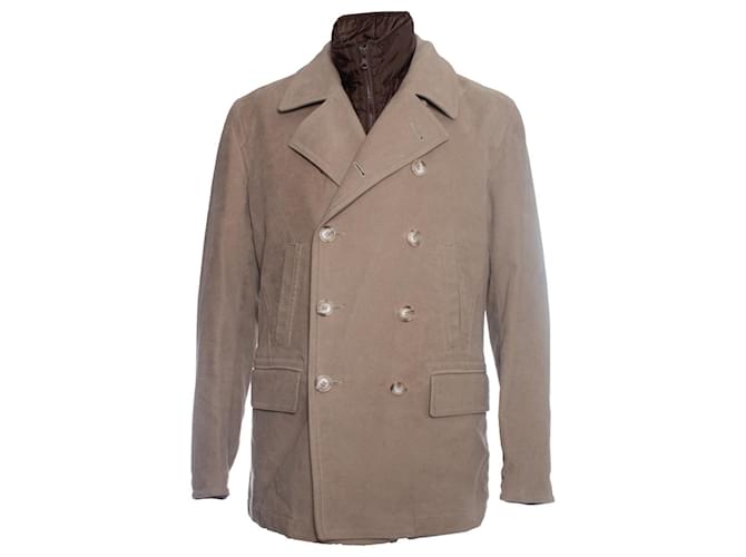 Autre Marque Fay, Blazer coat Brown Cotton  ref.1004002
