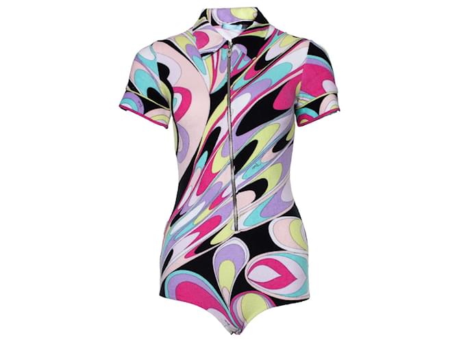 Emilio Pucci, Terry beach suit Multiple colors Cotton  ref.1004018