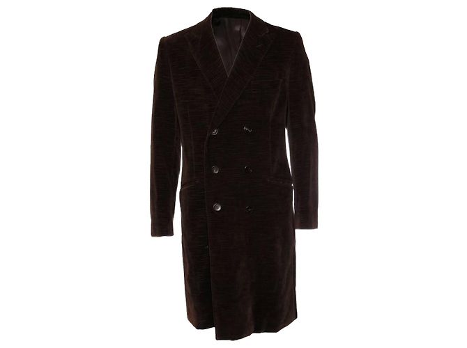 DOLCE & GABBANA, Brauner, gefütterter Blazermantel