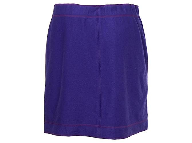 MARC CAIN, Purple skirt Wool  ref.1004058