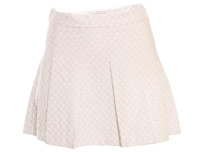 Autre Marque 10 crossby Derek Lam INTERMIX, Beige/offwhite pleated skirt in size 0/XS. Cotton  ref.1004085