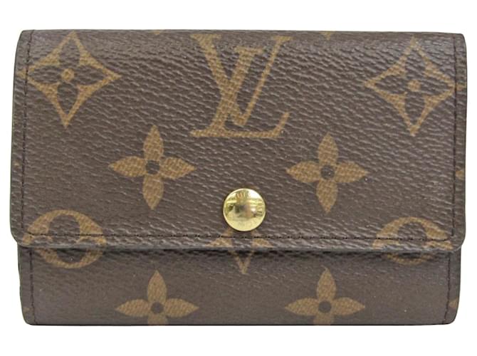 Louis Vuitton Multiclés Brown Cloth  ref.1004119