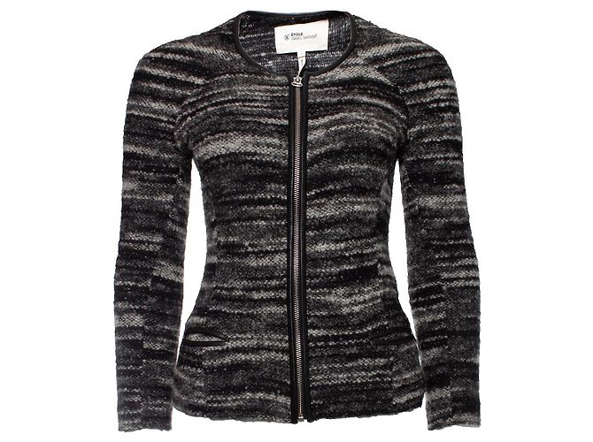 Isabel Marant Etoile, wool jacket with zipper Grey