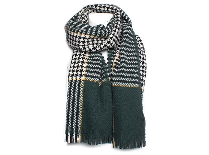 Autre Marque ALTEA, Mantón pied de poule de lana Multicolor