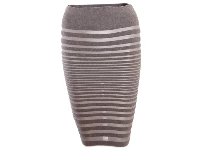 Alexander Wang, grey semi-transparent skirt in size XS (stretch).  ref.1004250