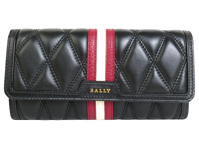 Bally Black Leather  ref.1004305