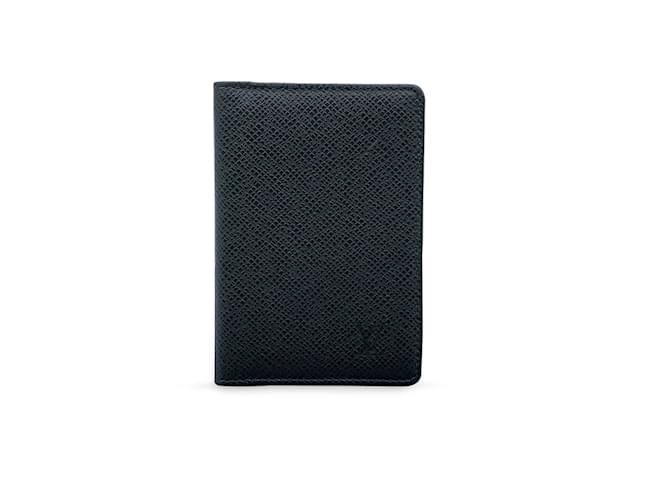 Louis Vuitton, Bags, Louis Vuitton Black Epi Leather De Poche Pocket  Organizer Card Case