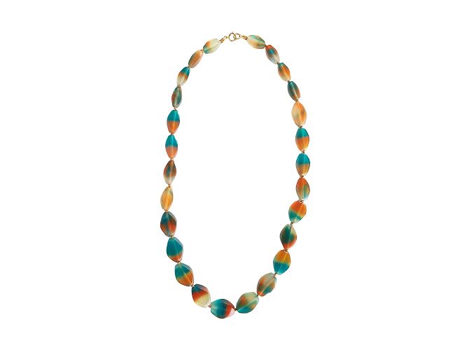 Autre Marque Collana Con Perle Multicolori Della Collezione Privée Multicolore