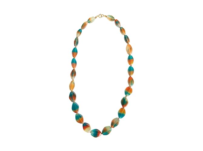 Autre Marque Kollektion Privée Mehrfarbige Perlenkette Mehrfarben  ref.1004378