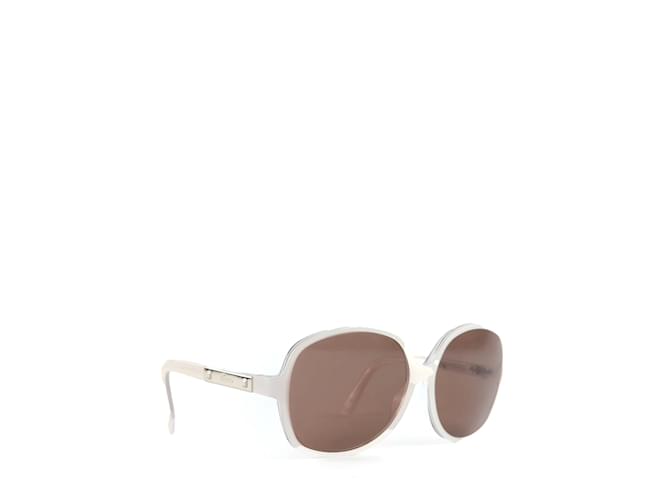 GUCCI Sonnenbrille T.  Plastik Weiß Kunststoff  ref.1004395