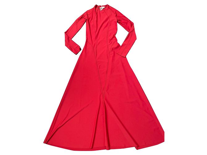 Autre Marque Robe GmbH Kleid Rot mit Raglanärmeln