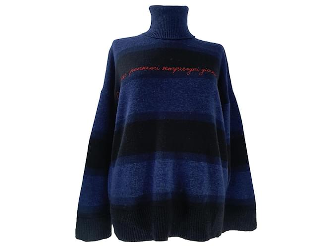 Giada Benincasa Knitwear Blue Cashmere Wool  ref.1004447