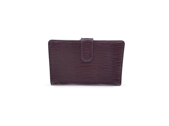 Louis Vuitton Portefeuille viennois Brown Patent leather ref