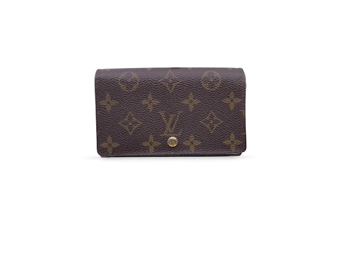 Louis Vuitton Vintage Brown Epi Leather Viennois Wallet Coin Purse