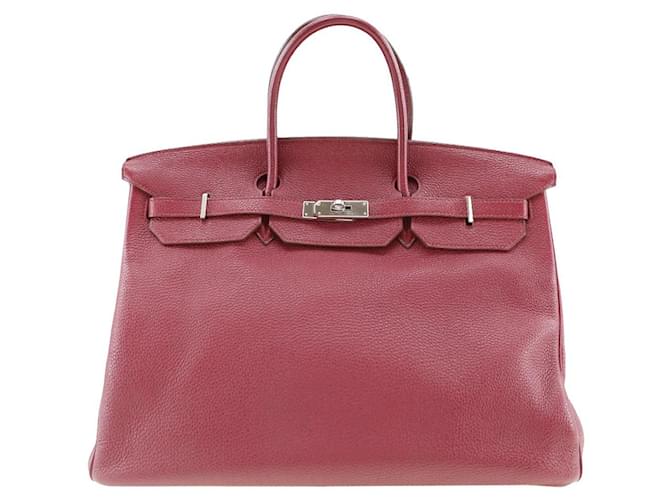 Hermès Birkin Red Leather  ref.1004656