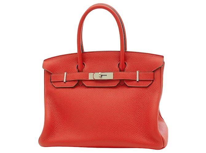 Hermès Birkin Red Leather  ref.1004839