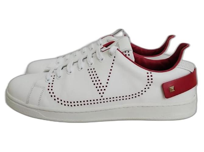 Valentino Garavani Sneakers White Leather  ref.1005017