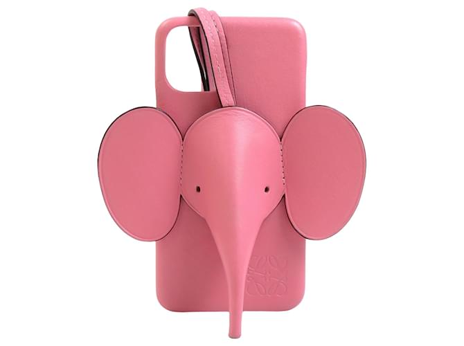 Loewe Elefant Pink Leder  ref.1005121
