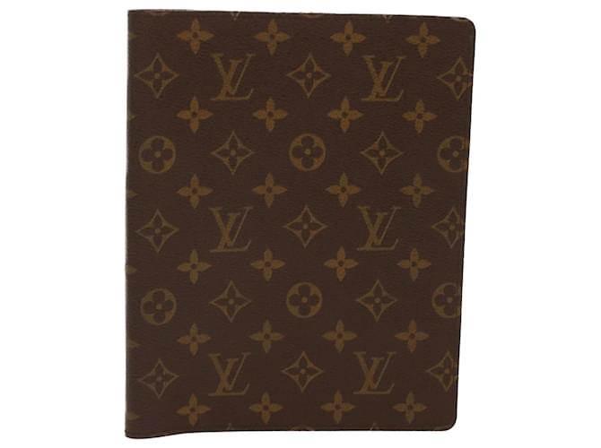 Louis Vuitton Monogram Agenda Bureau Note Cover Notebook Cover