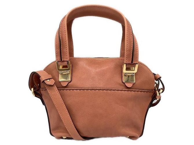 Chloé ***Chloe Angie 2Way Handbag Marrom