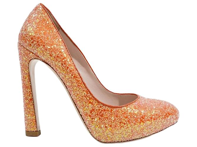 Retail - Orange Glitter