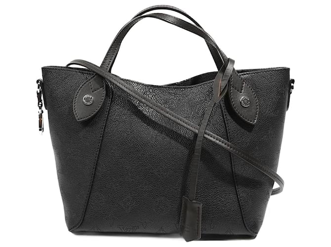 Louis Vuitton Monogram Mahina Hina MM - Black Totes, Handbags