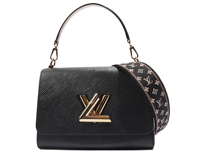 Louis Vuitton TWIST Louis Vuitton TWIST MM  Black handbags, Louis vuitton,  Shoulder bag women