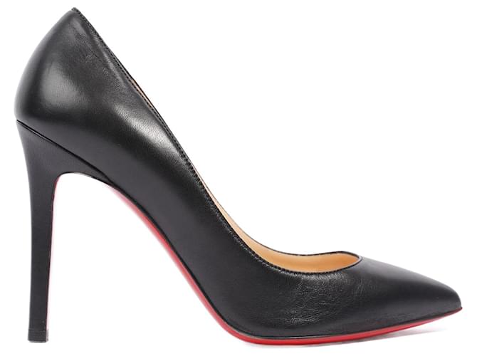 CHRISTIAN LOUBOUTIN Pigalle 100 Black EU 36 / UK 3 Leather ref