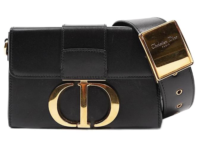 Dior Montaigne 30 Box Bag - Black