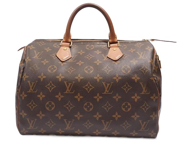 Louis Vuitton Speedy Bag Monogram Canvas 30 Cloth ref.1006249