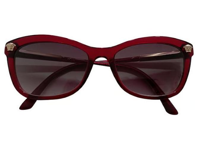 Versace Sunglasses Red Plastic  ref.1006519