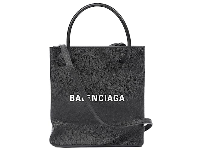 Balenciaga black ville xxs tote bag