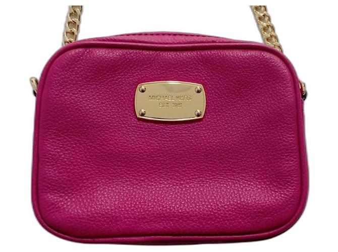 Michael Kors Handbags Pink Leather  ref.1006616