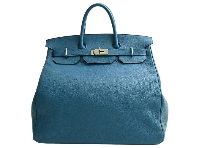 Haut à courroies Hermès Hermes Haut a Courroies Blu