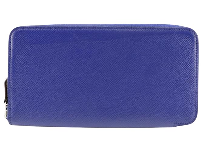 Hermès Azap Blue Leather  ref.1006906