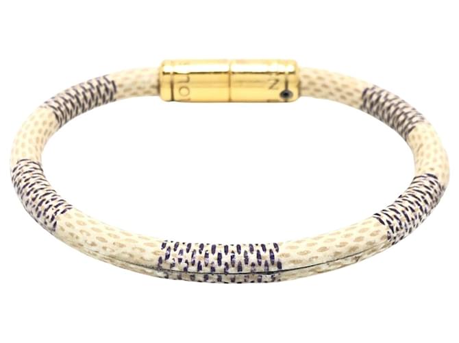 Louis Vuitton Damier Keep it bracelet Damier Canvas Bangle