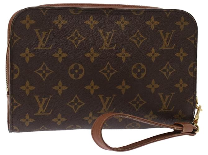 Louis Vuitton Monogram Orsay Clutch Bag wristlet
