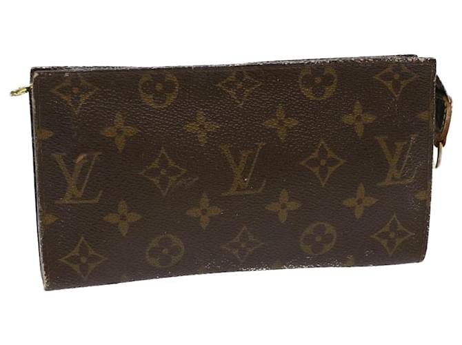 LOUIS VUITTON Monogram Bucket GM Pouch Accessory Pouch LV Auth 48560 Cloth  ref.1007730