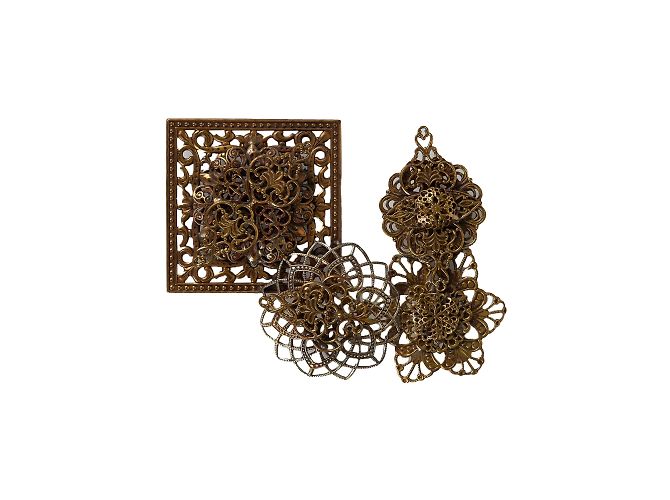 Autre Marque Collection Privée Antike Brosche Bronze