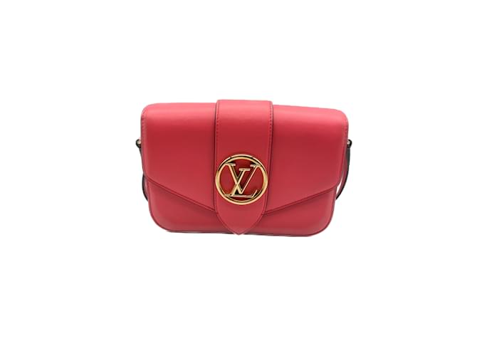 LOUIS VUITTON  Handbags T.  leather Red  ref.1008244