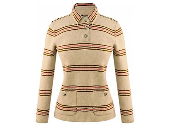 Défilé Chanel et Karl Lagerfeld avant l'automne 2014 Pull pull cachemire Paris-Dallas Multicolore