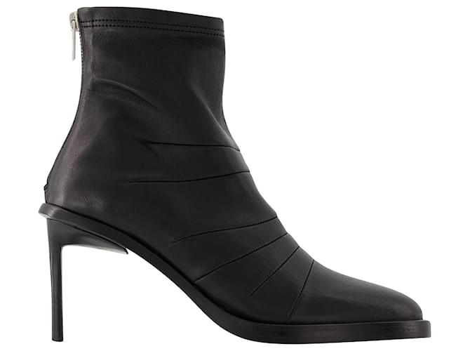 Botins Hedy - Ann Demeulemeester - Couro - Preto  ref.1008667
