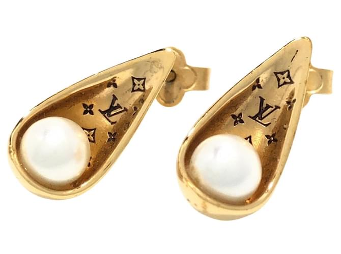Earrings Louis Vuitton Gold in Metal - 33201015