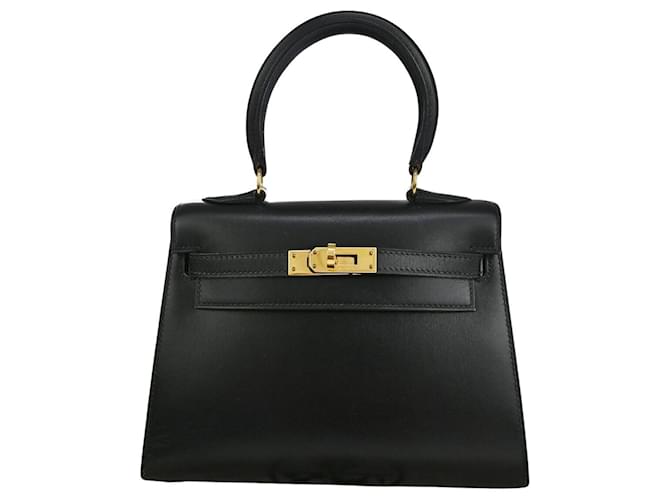 Hermès Kelly Mini Cuir Noir  ref.1009036