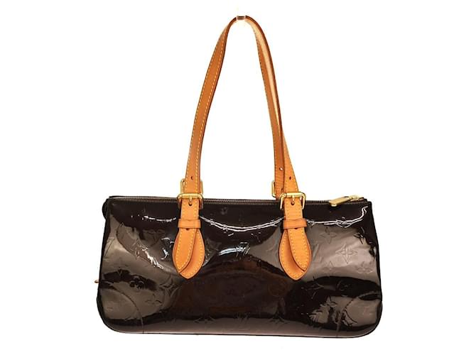 Louis Vuitton Rosewood Brown Patent leather  ref.1009303