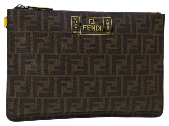 Fendi, Bags, Fendi Ff Logo Clutch Purse